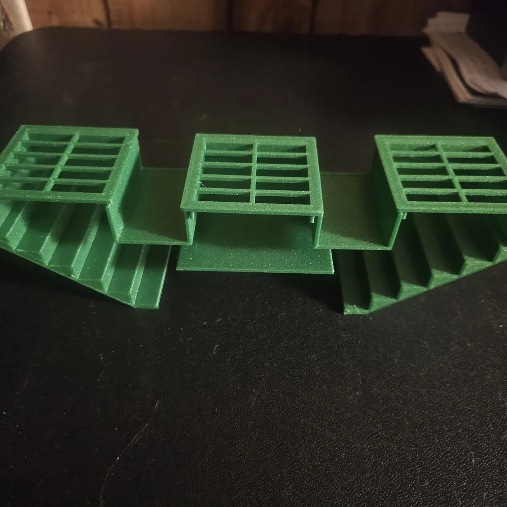 Shrimp Cave With Removable Grates And Steps Decor